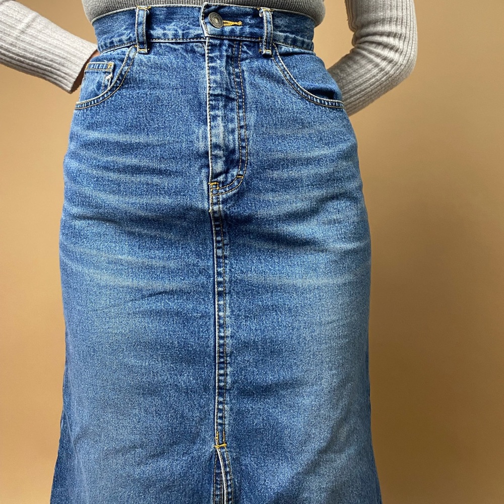 Korean Denim Skirt